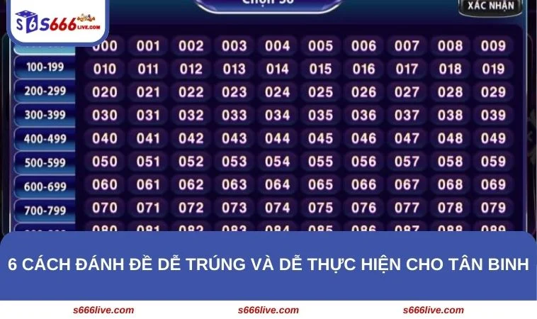 Bật mí 6 cách đánh đề dễ trúng nhất cho newbie thực hiện